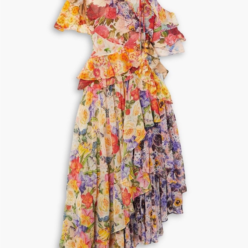 Zimmerman Wonderland Floral Flounce Dress
